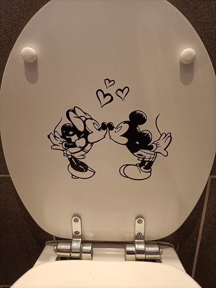 Toilet stickers