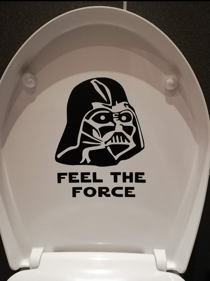 Toilet stickers