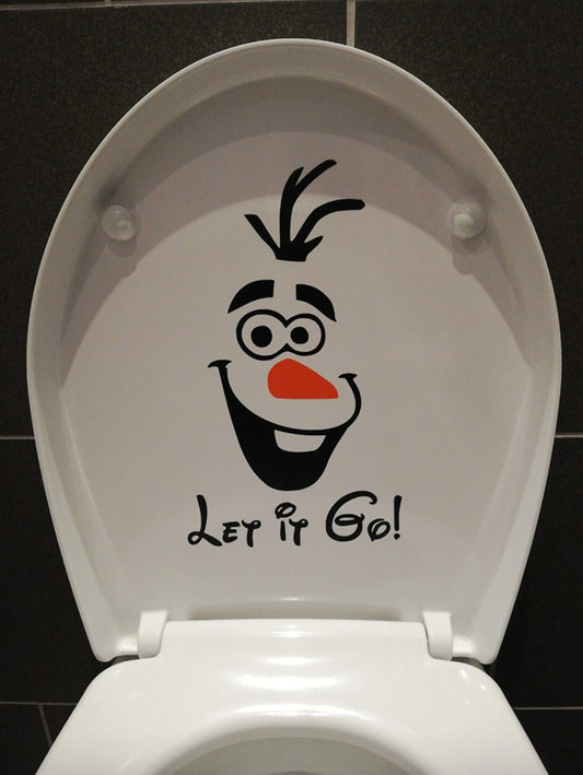 Toilet stickers