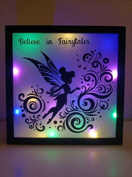 Shadowbox met LED-verlichting